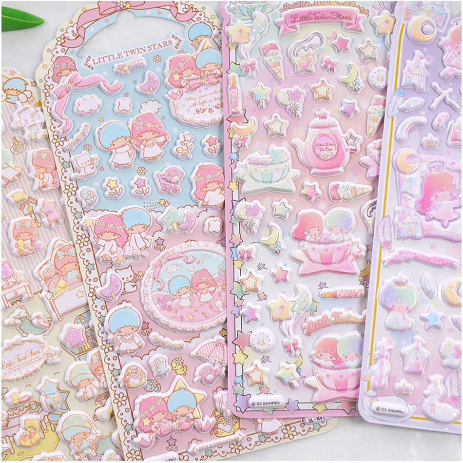 Laptop Accessory - 4Style 3D Gemini Stickers Goods Handmade