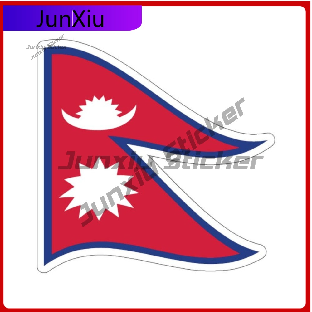Laptop Accessories In Nepal - Nepal Flag Sticker Nepalese Fun Stickers