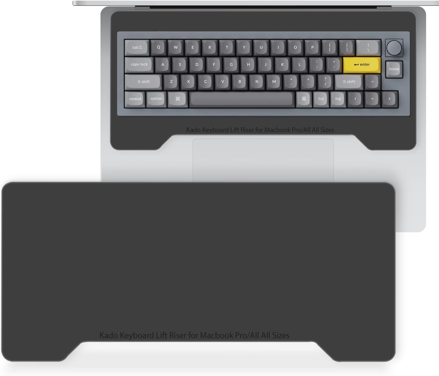 Laptop Stand Riser - External Keyboard Riser Acrylic Stand for