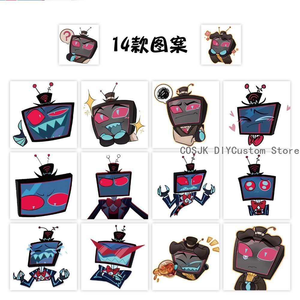 Laptop Accessory - 500Pc/Roll Anime Vox Q Version Stickers