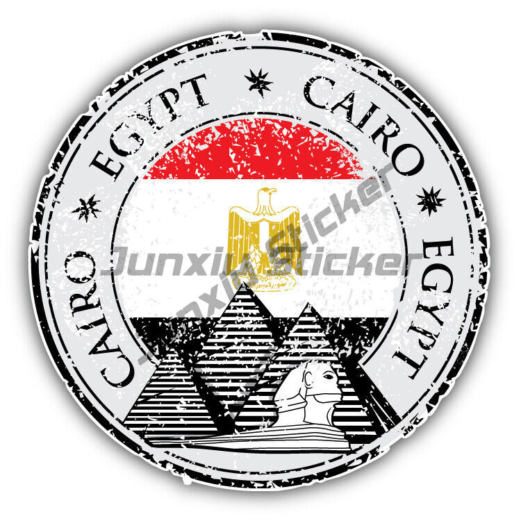 Laptop Accessories Brand - Alexandria Cairo Egypt Round Flag Stamp