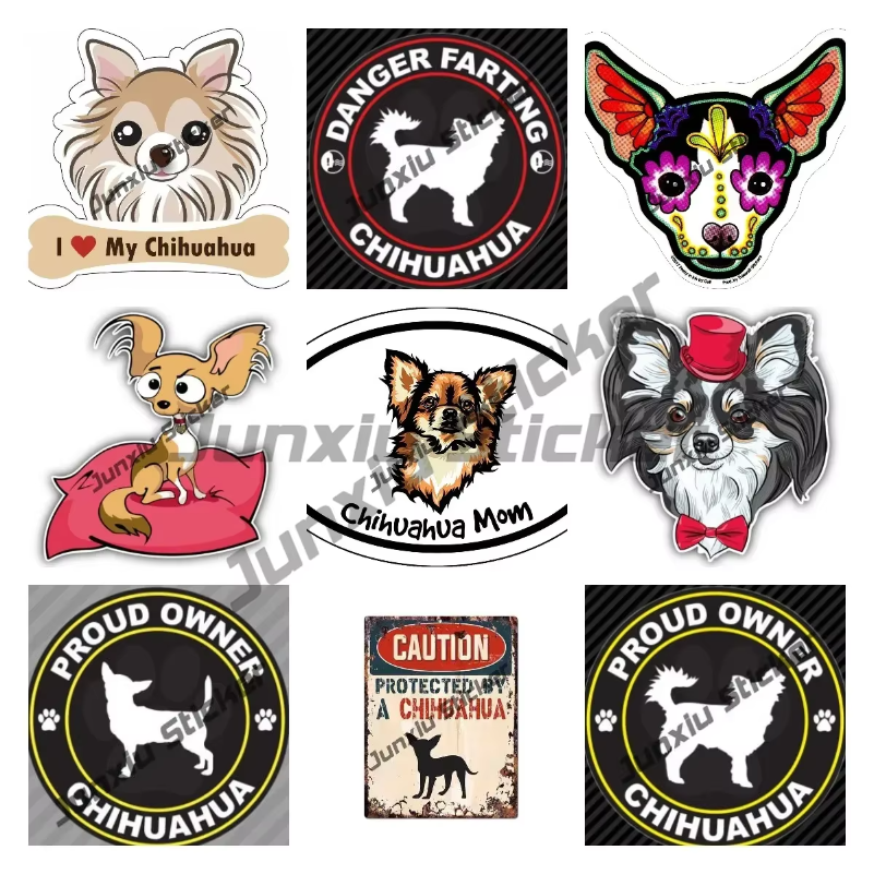 Chihuahua Mom Vinyl Sticker Ca – Laptop Accessories Brand Bewertung und Preis