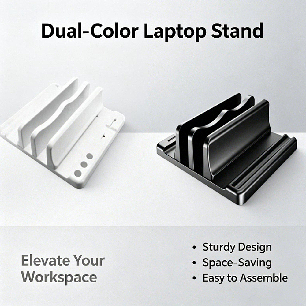 Vertical Laptop Stand, Adjusta – Laptop Stand Riser Bewertung und Preis
