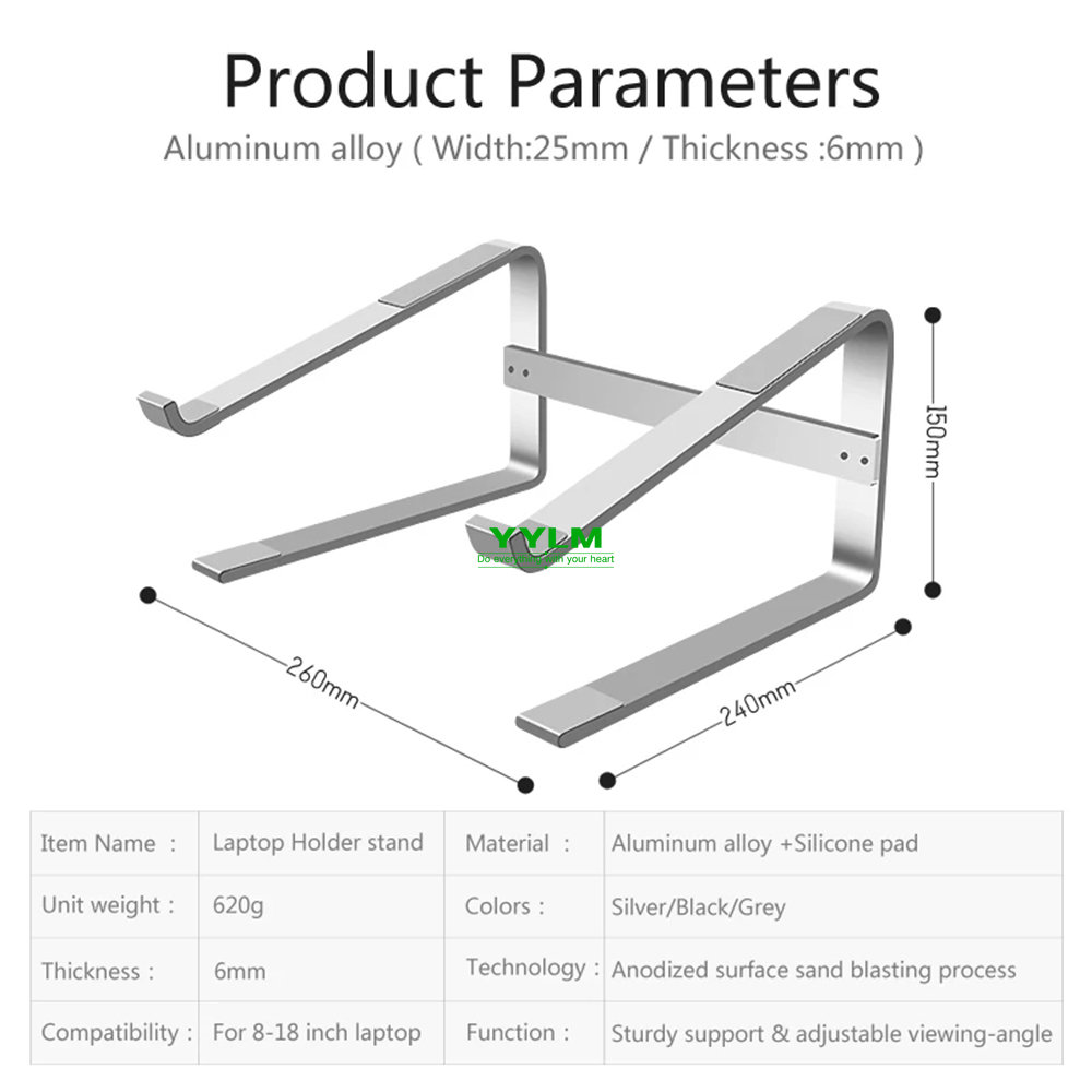 Aluminum Laptop Stand Notebook – Laptop Stand Riser Bewertung und Preis
