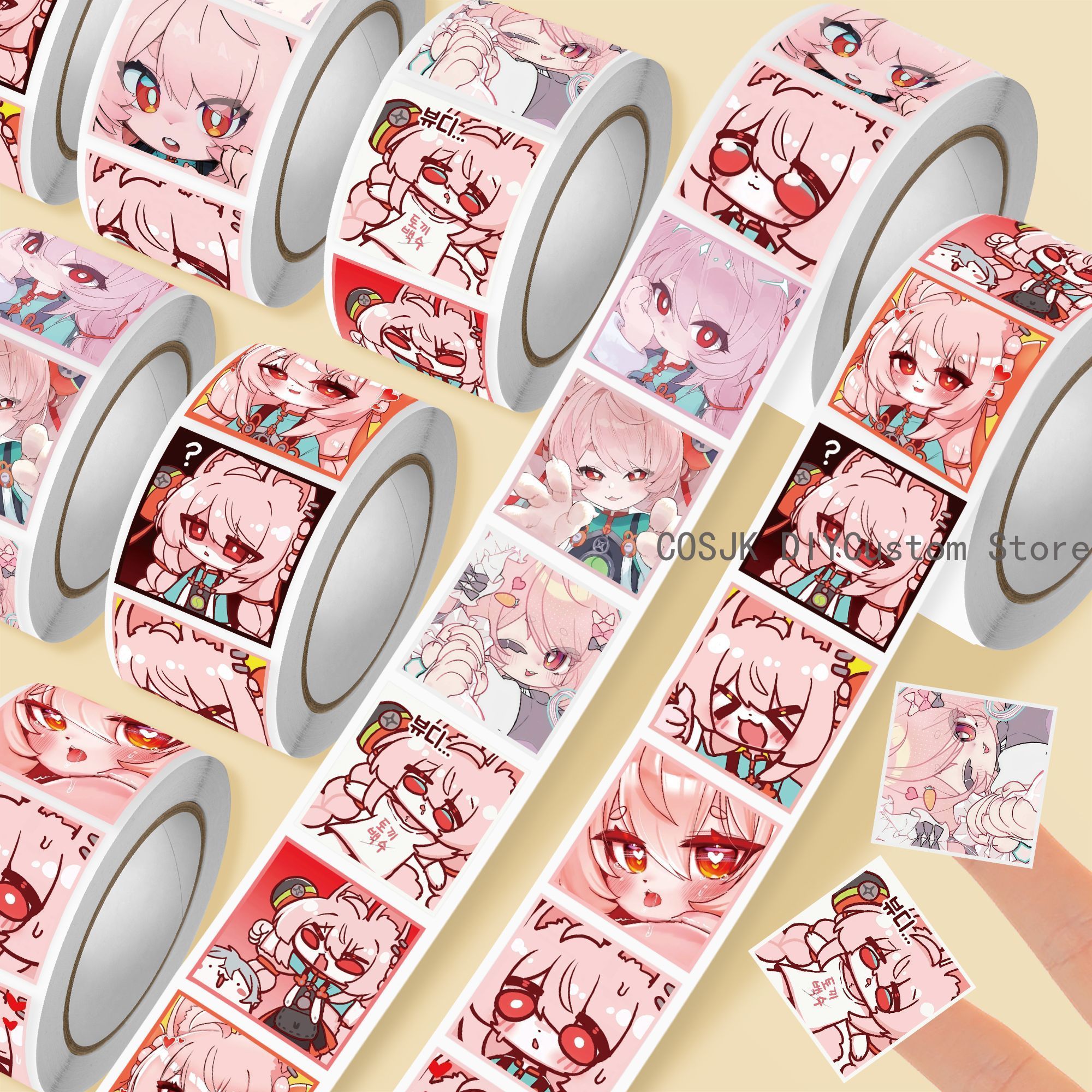 500Pc/Roll Anime Zenless Zone  – Laptop Accessory Bewertung und Preis
