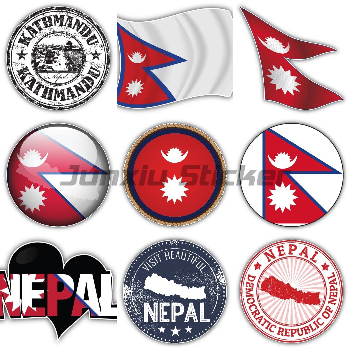 Nepal Flag Bumper Vinyl Bicycl – Laptop Accessories In Nepal Bewertung und Preis