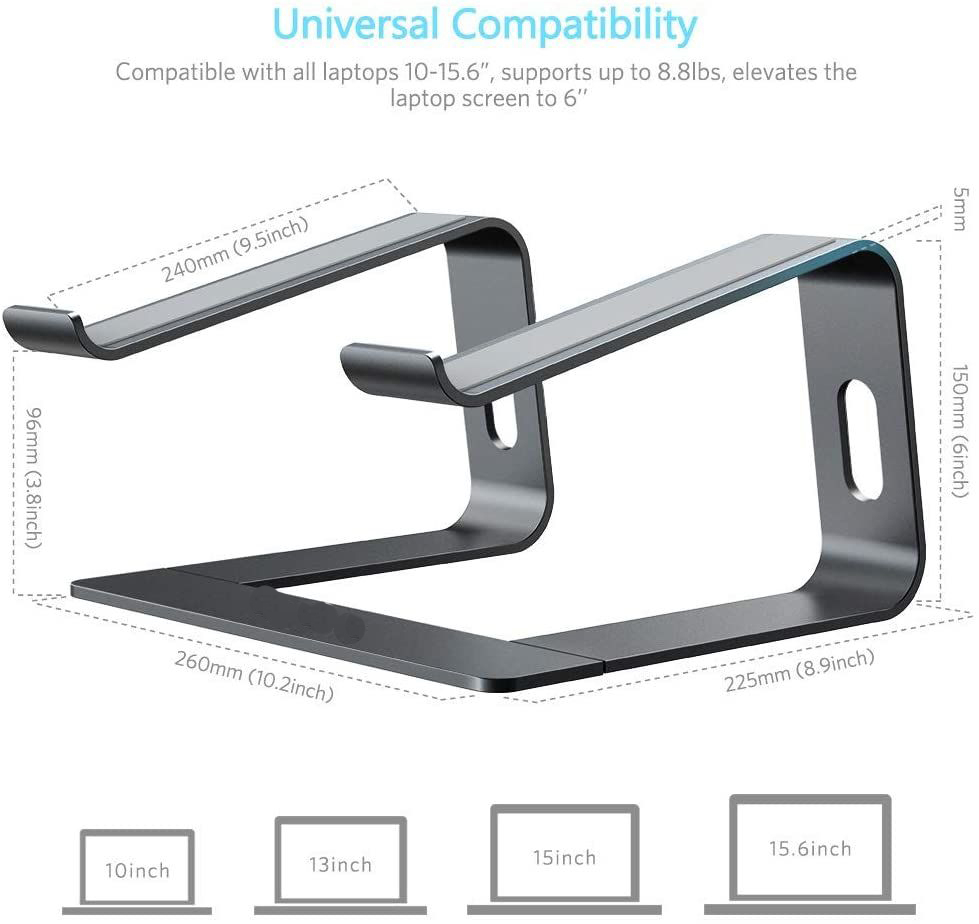 Jomaa Laptop Stand Ergonomic A – Laptop Stand Riser Bewertung und Preis
