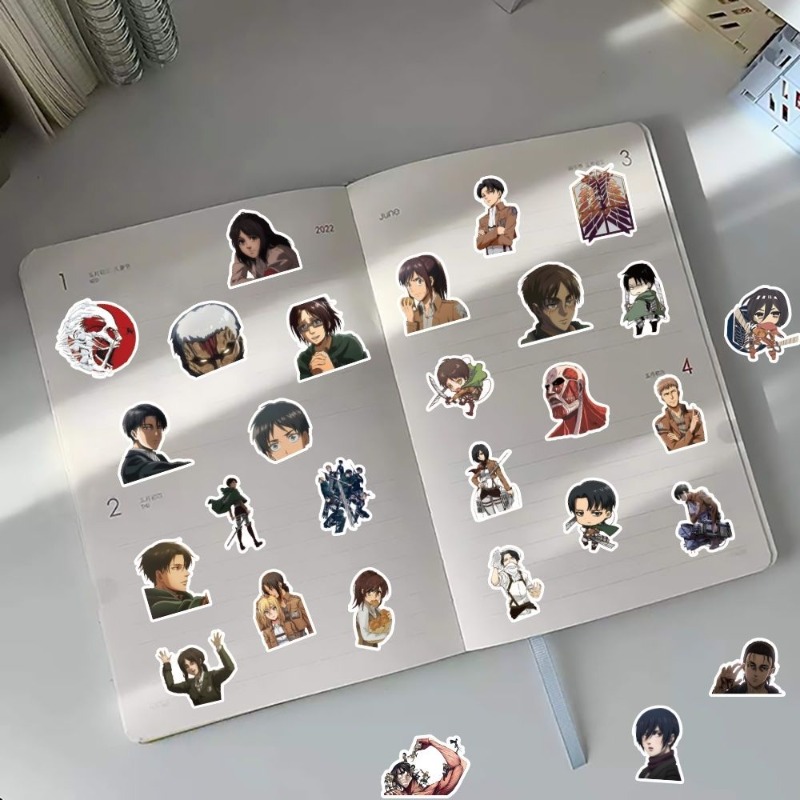 60Pcs Attack on Titan Anime St – Laptop Accessory Bewertung und Preis