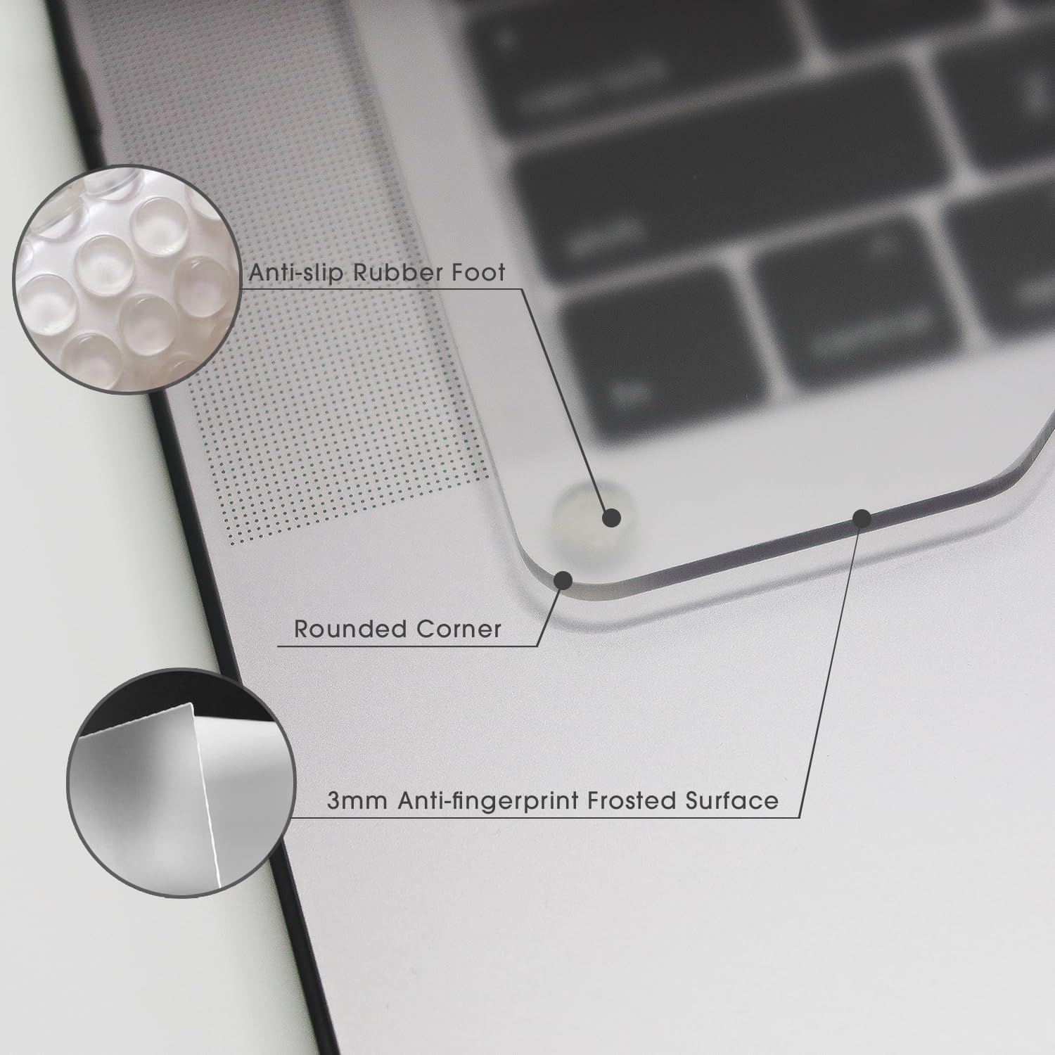 External Keyboard Riser Acryli – Laptop Stand Riser Bewertung und Preis