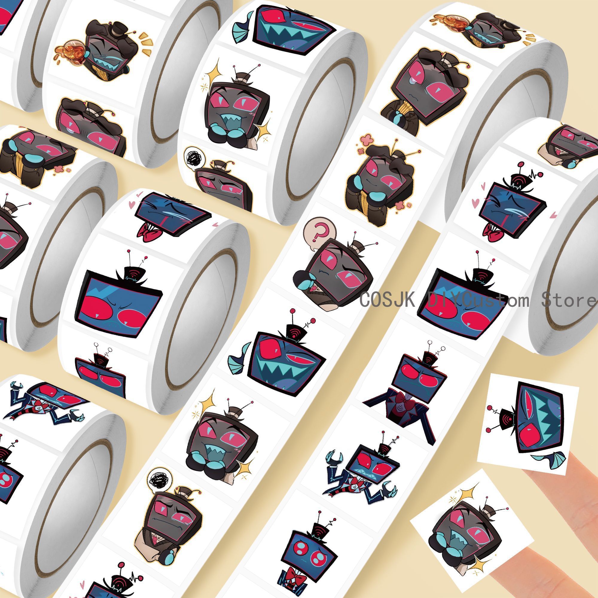 500Pc/Roll Anime Vox Q Version – Laptop Accessory Bewertung und Preis