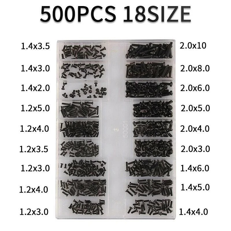 500PCS Laptop Notebook Screws  – Laptop Repair Accessories Bewertung und Preis