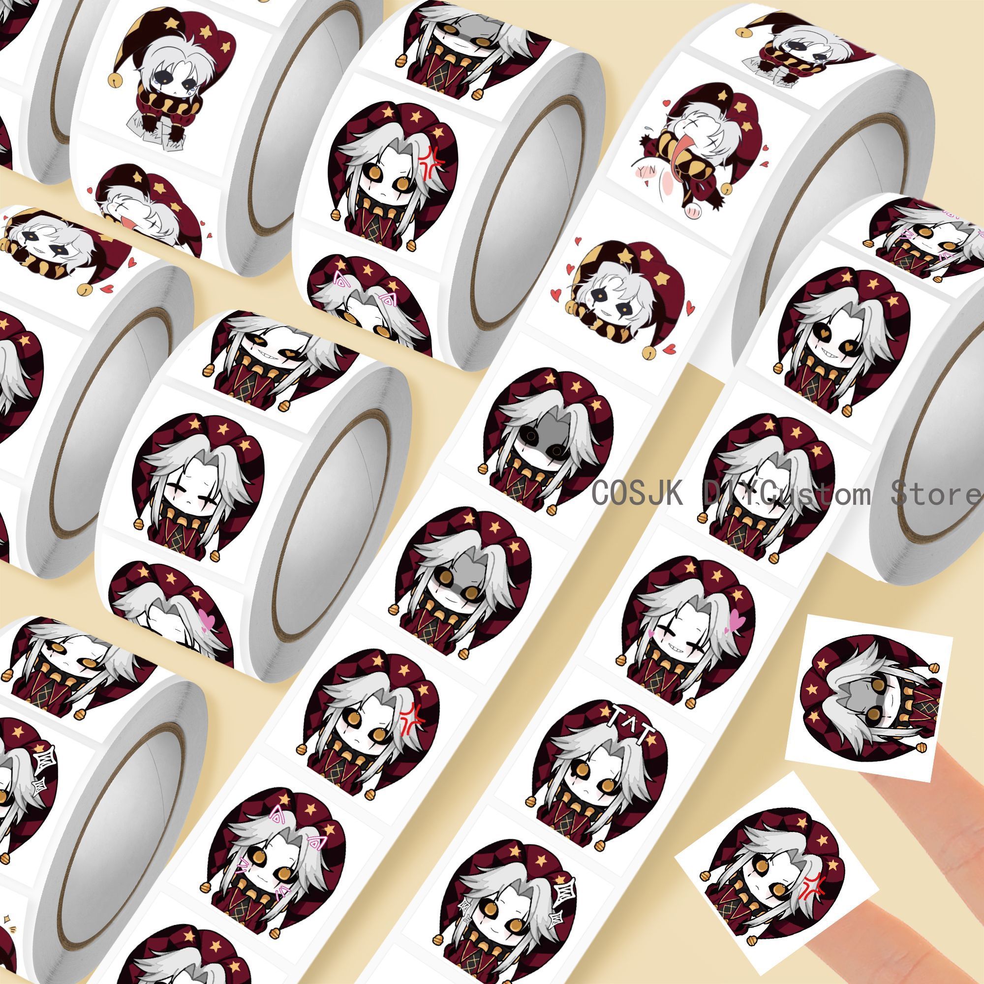 500Pc/Roll Anime Pierrot The F – Laptop Accessory Bewertung und Preis