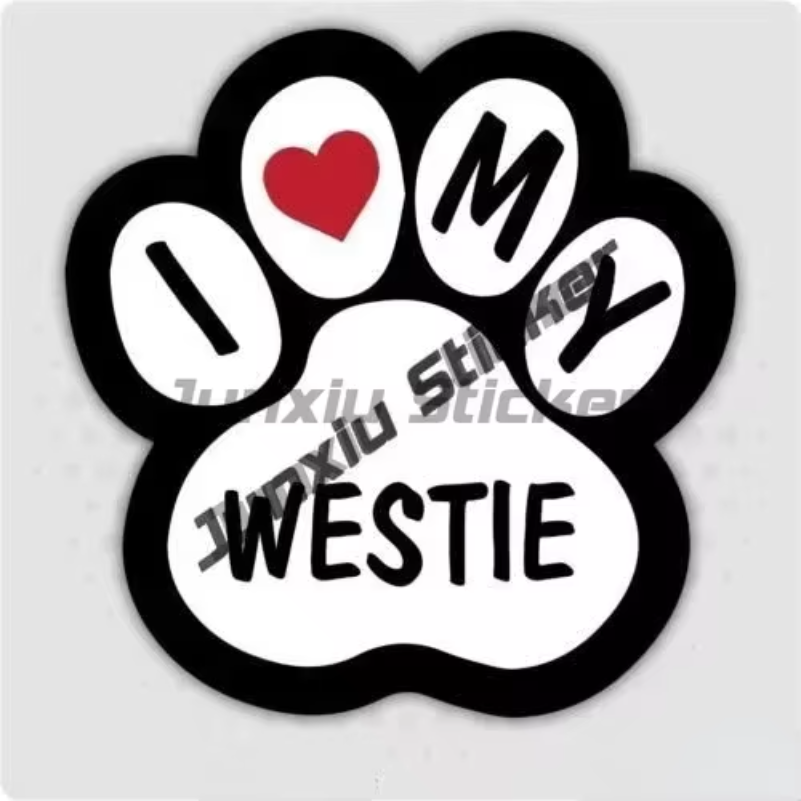Westie Sticker I Love My Westi – Laptop Accessories Brand Bewertung und Preis