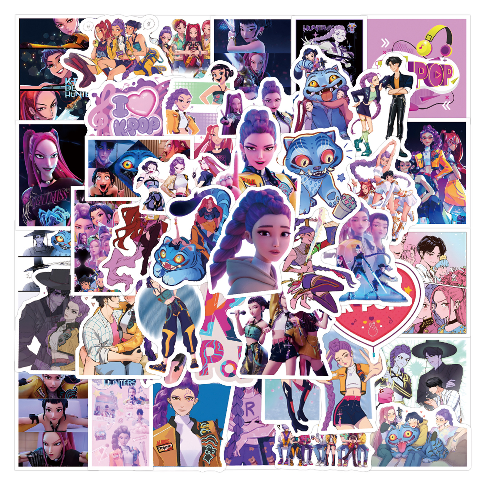 55/110pcs K-Pop Anime cartoon  – Laptop Accessory Bewertung und Preis