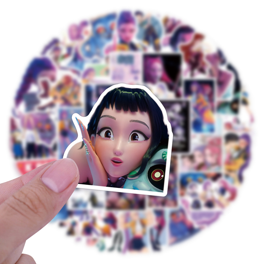 55/110pcs K-Pop Anime cartoon  – Laptop Accessory Bewertung und Preis